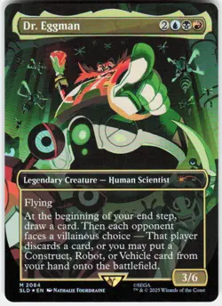 Dr. Eggman (Rainbow Foil) M Secret Lair Drop Series 2084 NM - Image 1