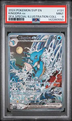 2024 POKEMON SVP PROMO SPECIAL ILLUSTRATION COLLECTION #131 KINGDRA EX PSA 9 - Image 1