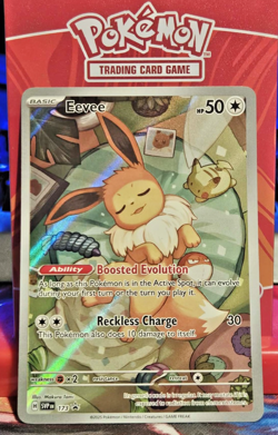 Pokemon Eevee 173 Sv: Scarlet & Violet Promo Holo English TCG Basic Pokemon Card - Image 1