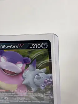Pokemon TCG Galarian Slowbro V 099/189 Darkness Ablaze Ultra Rare Holo Card NM - Image 3