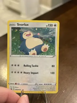 Snorlax SWSH032 Holo Promo Sword & Shield Promo Pokemon Card - Image 2