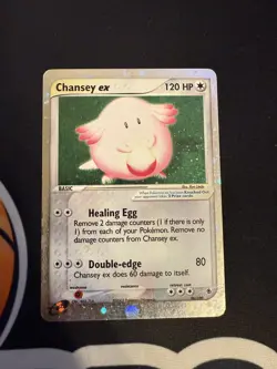 Chansey ex 96/109 Ruby and Sapphire Ultra Rare Holo Pokemon TCG - Image 1