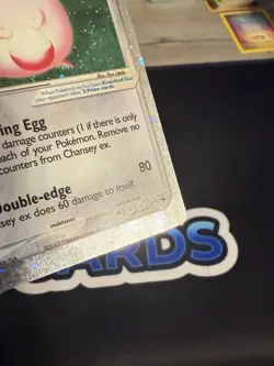 Chansey ex 96/109 Ruby and Sapphire Ultra Rare Holo Pokemon TCG - Image 2