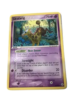 Girafarig 16/92 Non-Holo Ex Legend Maker Pokemon Card ~ - Image 1