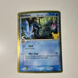 Pokemon Mimikyu Delta Species Promo Holo SWSH136 SWSH: Sword & Shield - Image 1