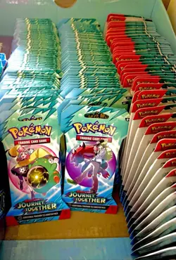 Pokemon Journey Together 130+ Sealed packs Lot!!🔥🔥🔥 - Image 1