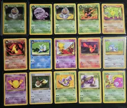 Pokemon TCG Vintage Team Rocket Set - Card Lot - Image 1