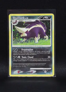 Skuntank 15/130 - Diamond & Pearl - Holo Rare Pokemon Card - HP - Image 1