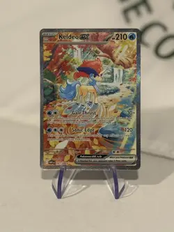 Keldeo EX 167/086 SIR Pokemon TCG White Flare Special Illustration Rare NM - Image 1