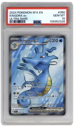 Kingdra ex Pokemon 080/064 Sv: Shrouded Fable Holo PSA 10 - Image 1