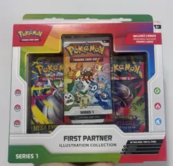 Pokemon TCG First Partner Illustration Collection Series 1 Box UNOPENED - Image 1