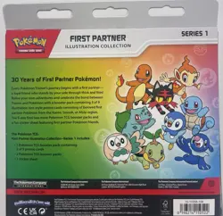 Pokemon TCG First Partner Illustration Collection Series 1 Box UNOPENED - Image 2