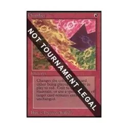 WOTC MtG Collector's Ed Chaoslace (CE) (R) EX - Image 1