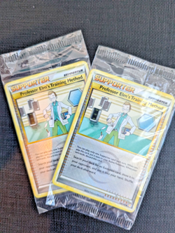 [Sealed] Pokemon Professor Elm's Training Method 100/123 Reverse Holo Promo Pack - Image 1