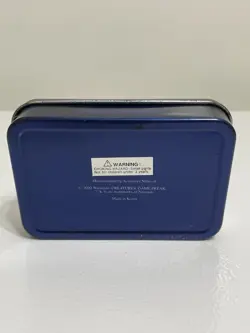 Vintage 2000s Pokemon Card Game Water Type Collectors Tin - Image 2