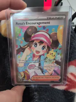 Pokemon TCG - Rosa’s Encouragement 123/88 Secret Illustrator Rare Perfect Order - Image 1