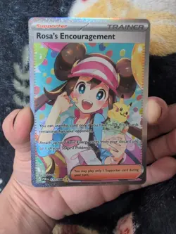Pokemon TCG - Rosa’s Encouragement 123/88 Secret Illustrator Rare Perfect Order - Image 2