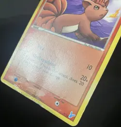 Vulpix 7/12 EX Trainer Kit 2: Plusle & Minun Regular *HEAVY DAMAGE* Pokemon Card - Image 4