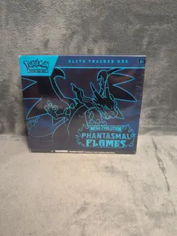 Pokemon Mega Evolution Phantasmal Flames Elite Trainer Box Factory Sealed - Image 1