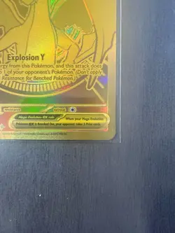 Pokemon Mega Charizard Y EX 294/217 Ascended Heroes Mega Hyper Rare Holo - Image 5