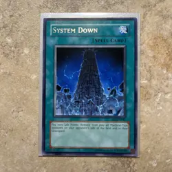 YUGIOH TCG-System Down - CRV-EN041 - Rare - Unlimited Edition - NM - Image 1