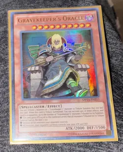 Yugioh Gravekeeper's Oracle MP14-EN215 Ultra Rare 1st Edition NM - Image 1