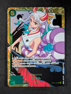 2022 One Piece YAMATO #OP01-121 Romance Dawn Secret Rare Japanese - Image 1