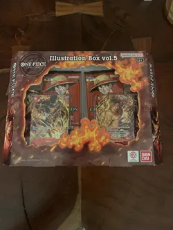 One Piece Card Game Illustration Box Vol. 5 Brand New SEALED Bandai Namco - Image 1