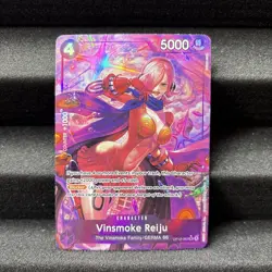 2025 One Piece VINSMOKE REIJU #OP12-063 Legacy Of The Master Alt. Art SR English - Image 1