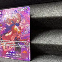 2025 One Piece VINSMOKE REIJU #OP12-063 Legacy Of The Master Alt. Art SR English - Image 3