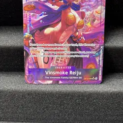 2025 One Piece VINSMOKE REIJU #OP12-063 Legacy Of The Master Alt. Art SR English - Image 5