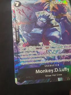 One Piece Adventure on Kami's Island Monkey D Luffy OP15-092 Alternate Alt Art - Image 5