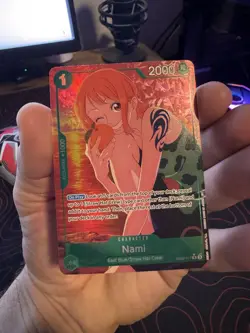 One Piece CCG Nami Extra Booster Anime 25th Collection EB02-017 Alt Art NM - Image 1