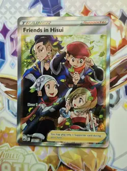 Friends In Hisui - 148/159 - Ultra Rare - Crown Zenith - Pokemon Card - NM/M - Image 1