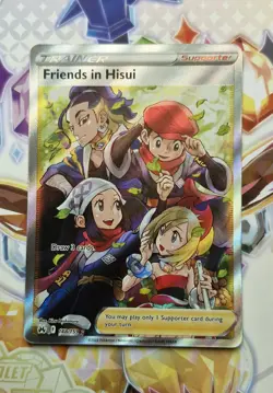 Friends In Hisui - 148/159 - Ultra Rare - Crown Zenith - Pokemon Card - NM/M - Image 2