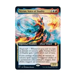 WOTC MtG Commander 2021 Veyran, Voice of Duality (Extended Art) (MR) NM - Image 1