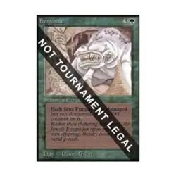 WOTC MtG Collector's Ed Fungusaur (CE) (R) EX - Image 1