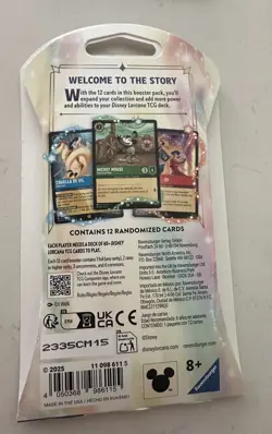 10 Packs of Fabled Disney Lorcana Sleeved Booster Packs (120 cards) - Image 4