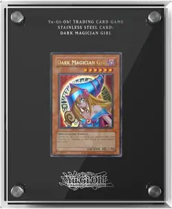 YuGiOh - Dark Magician Girl Stainless Steel Card - 2024 Exclusive (Brand New) - Image 3