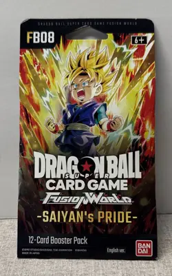 Dragon Ball Super Card Game Fusion World Saiyan’s Pride - Sealed (Random Art) - Image 1