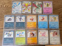 Pokemon Bundle Shiny Treasure EX With 3 SSR Inc Gardevoir X14 Cards Total All NM - Image 1