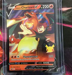 Lance's Charizard V SWSH133 SWSH: Sword & Shield Promo Cards Holo - Image 1