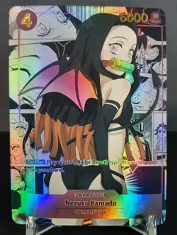 4 Cards Lot | Demon Slayer Kimetsu no Yaiba | Holo Anime Art Cards - Image 3