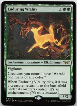 Enduring Vitality Promo Pack: Duskmourn: House of Horror 176 NM R - Image 1