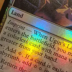 1x Ugin's Labyrinth, Foil, Modern Horizons 3, Magic MTG NM, Foil Issue - Image 4