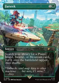 1x Farseek - Extended Art NM Eng MTG - Secret Lair Drop - Image 1