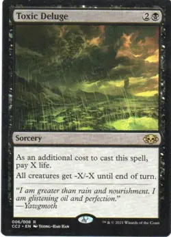 MTG: Commander Collection Black: Toxic Deluge: Lightly Played Condition - Image 1