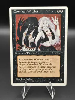 Cuombajj Witches - Arabian Nights - Magic: The Gathering - LP Excellent - Image 1