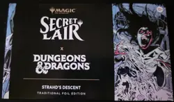 MTG Secret Lair x D&D: Black Lights & Dark Dungeons Foil Edition SEALED - Image 1