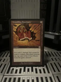 Crumbling Sanctuary Mercadian Masques Regular - Image 1